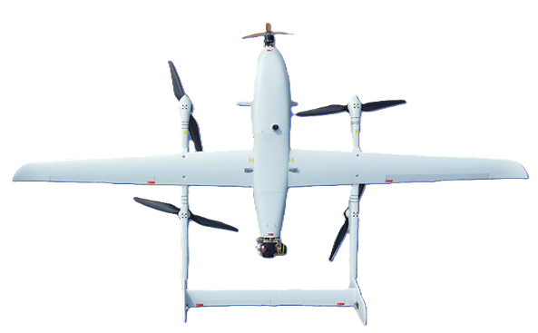 Range-extended hybrid unmanned aerial vehicle platform